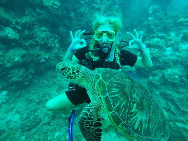Submarinismo en australia